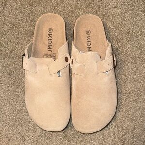 Women's Cream Mules
